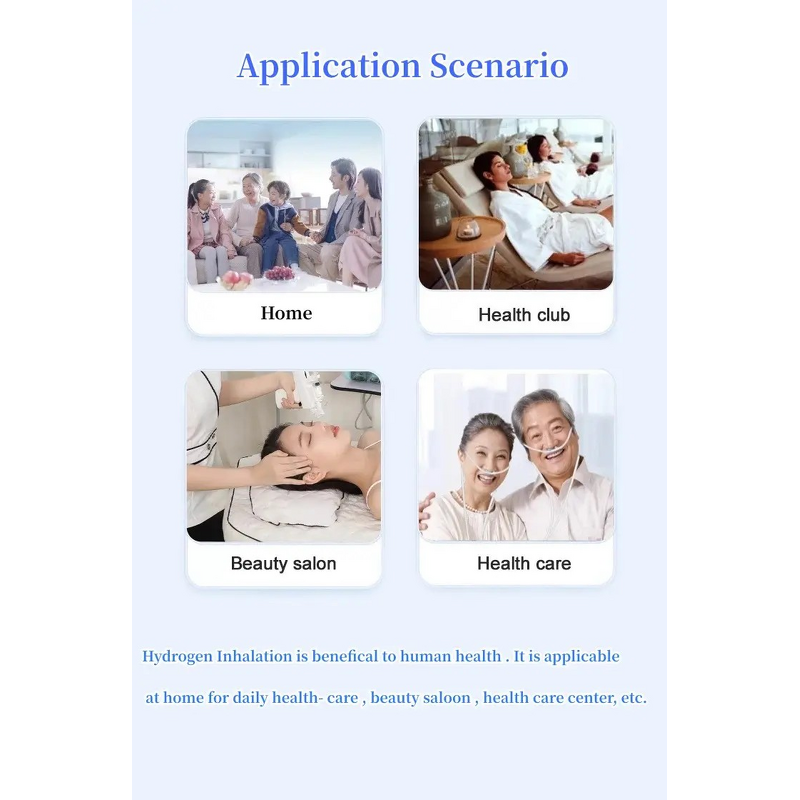 Hydrogen Inhalation Machine - 3000ml PE SPE PEM Water Gas Household Generator