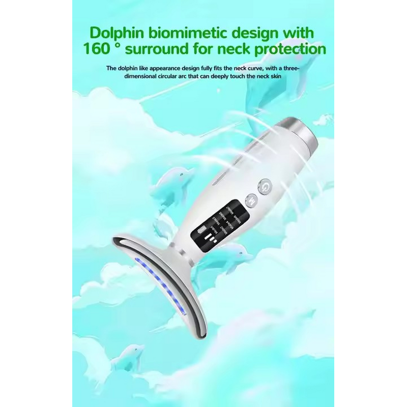 Face Neck Lifting Massager - 7 Color Light Current Wrinkle Removal Rejuvenation