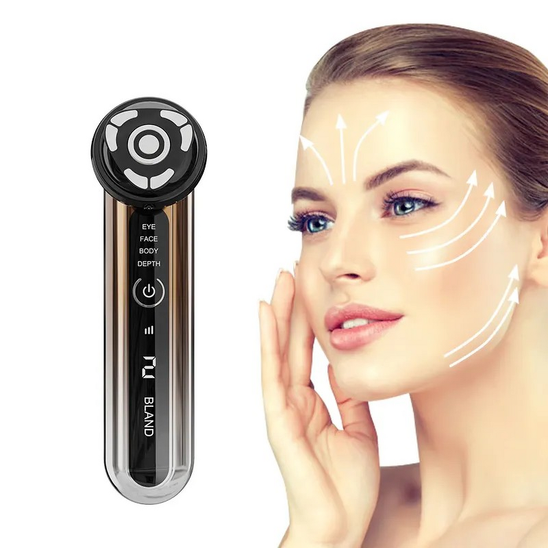 RF Facial Device - EMS Skin Tightening Radiofrequency Face Lifting Light Therapy