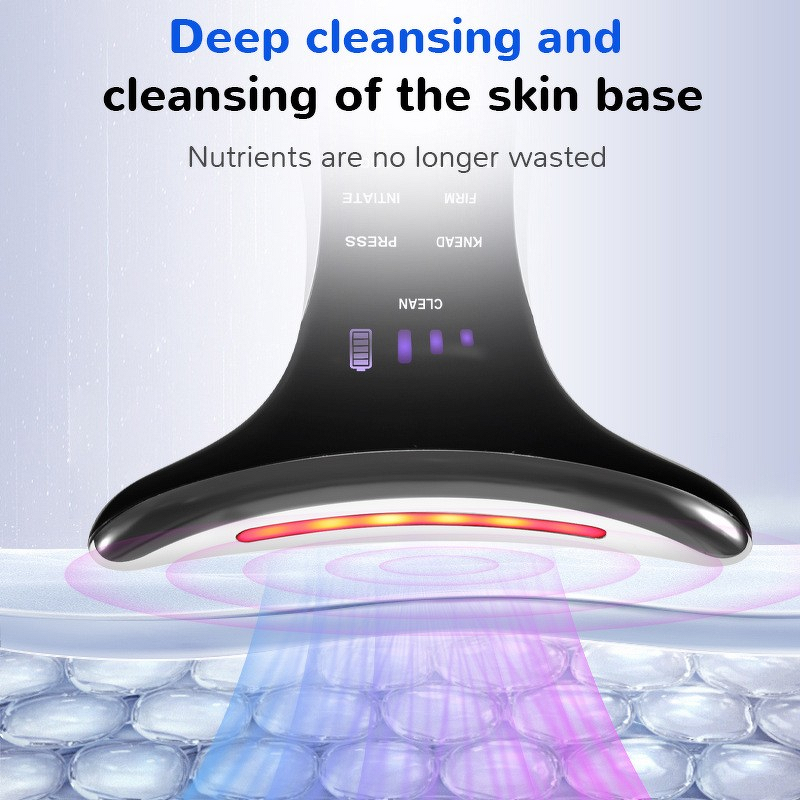 7 in 1 Facial Massager - 2025 New Hot Cold Face Neck Lifting Beauty Device