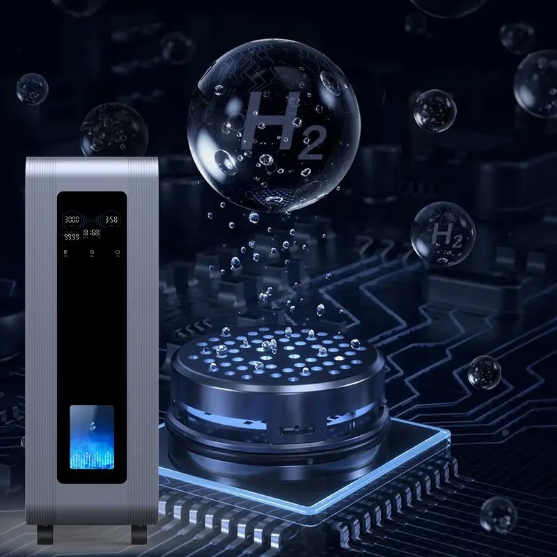 Hydrogen Oxygen Inhalation Machine - 3000ml SPE PEM High Purity Household Use