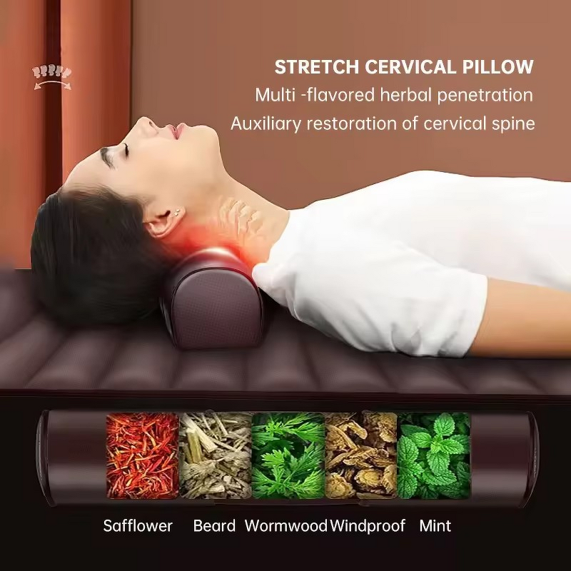 Shiatsu Massage Seat Mat - Hot Sale Heating Vibration Full Body Back Foot Leg Cushion