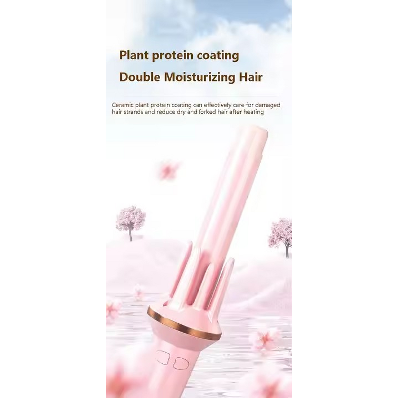 Automatic Curling Iron - 28mm Negative Ion Non-damaging Big Wave Hair Perming