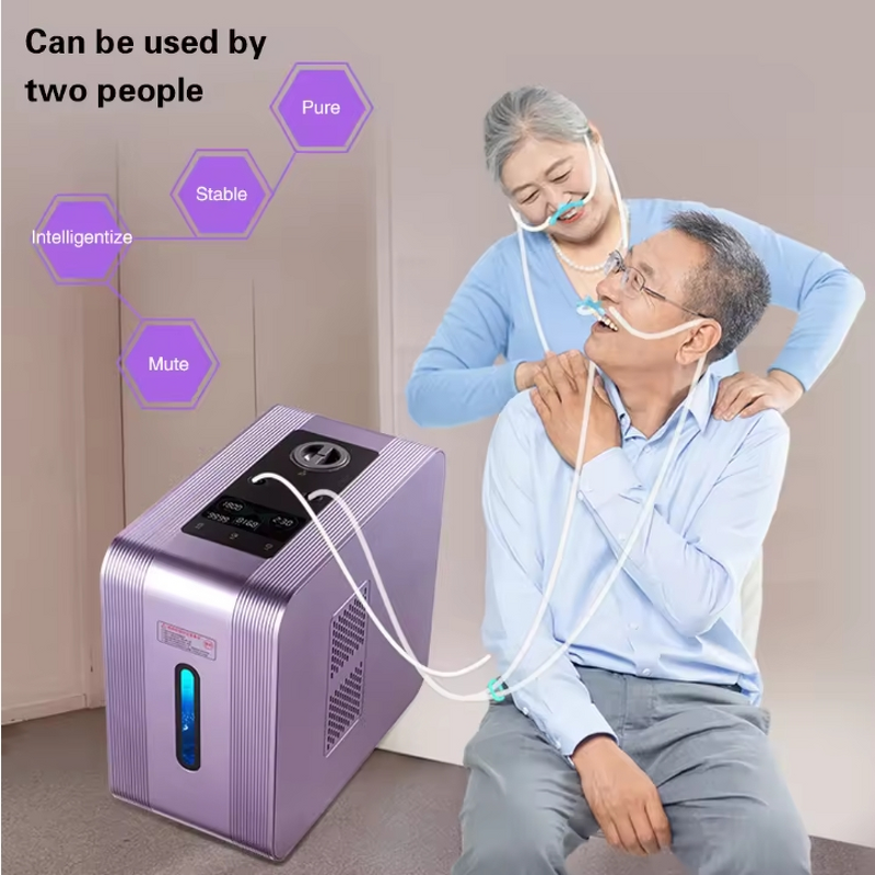 Hydrogen Gas Water Maker - Low Noise 99.992% Purity OxyHydrogen Inhalation Machine