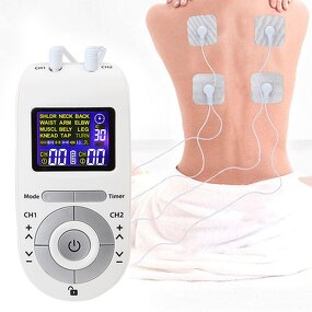 Tens EMS Machine - Rechargeable Muscle Neck Back Shoulder Pain Relief Therapy