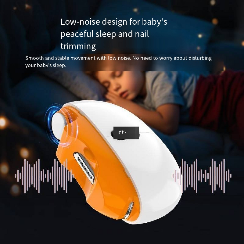 Electric Nail Grinder - Cutter File Sharpener Protect Nails From Flesh Cut