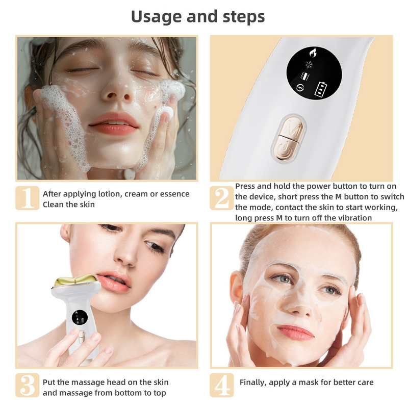 Neck Lifting Device - 2025 Trending Handheld Electronic Guasha Facial Massage