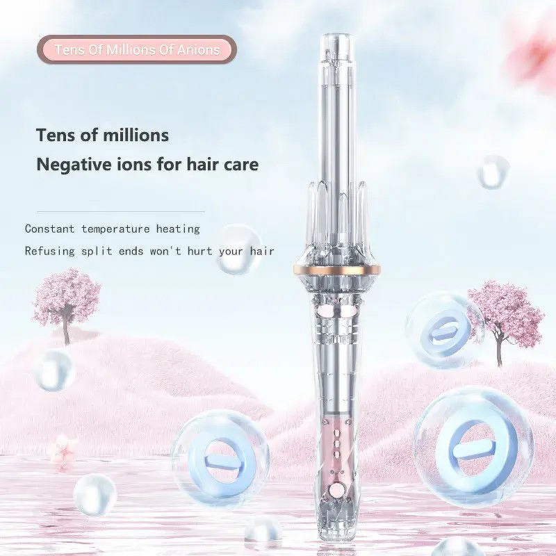 Automatic Curling Iron - 28mm Negative Ion Non-damaging Big Wave Hair Perming