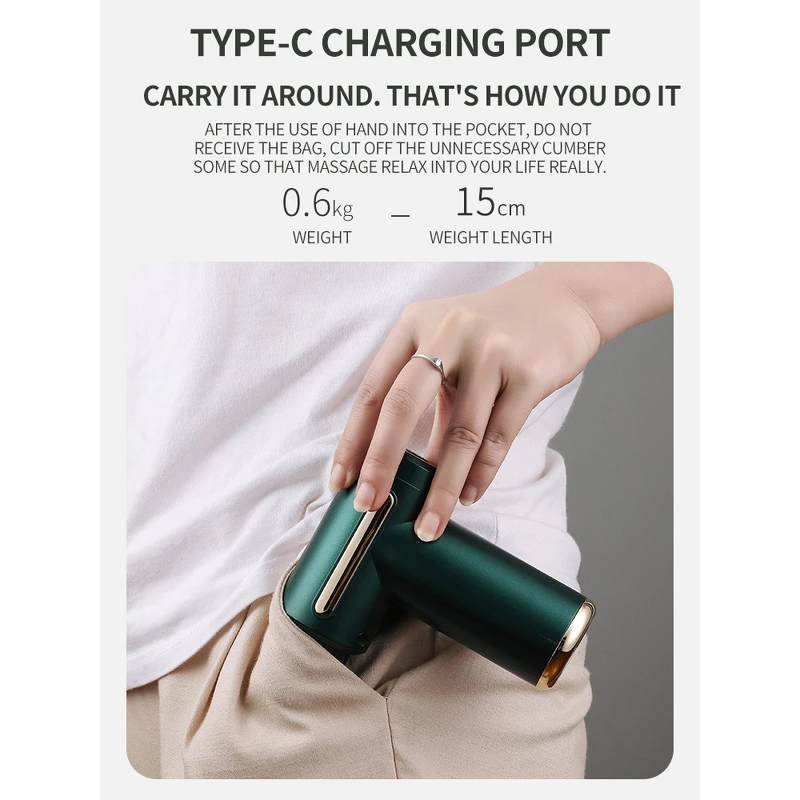 Mini Massage Gun Manufacturer - 2025 Deep Tissue Portable Facial Body Percussion