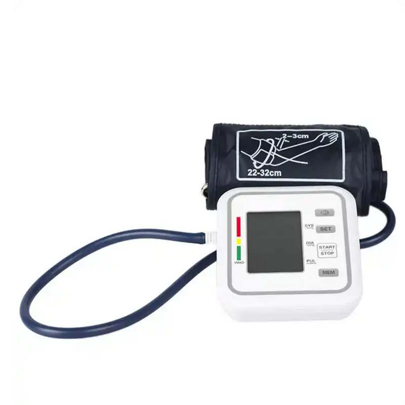Digital Blood Pressure Monitor - Automatic Arm LCD Display BP Gauge Meter Machine