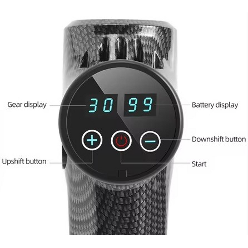 Deep Tissue Massage Gun - 2025 Professional Handheld Electric Body Muscle Percussion