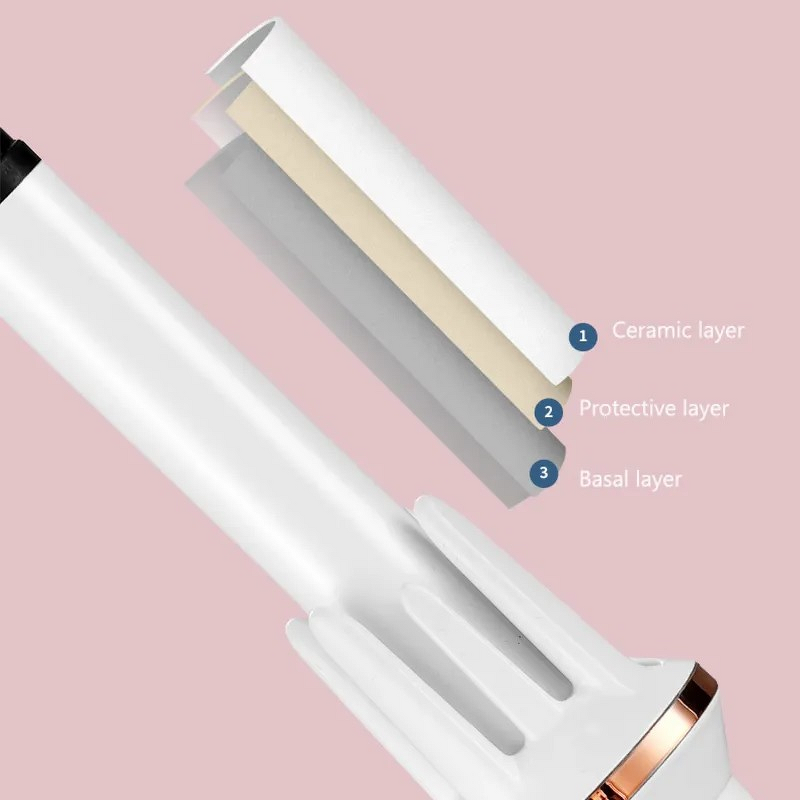 Automatic Curling Iron - 28mm Negative Ion Non-damaging Big Wave Hair Perming