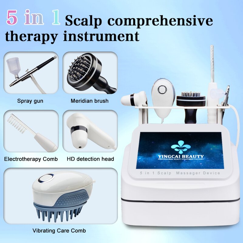 Smart Hair Scalp Massager - Scalp Care Instrument Hair Follicle and Skin Analyzer