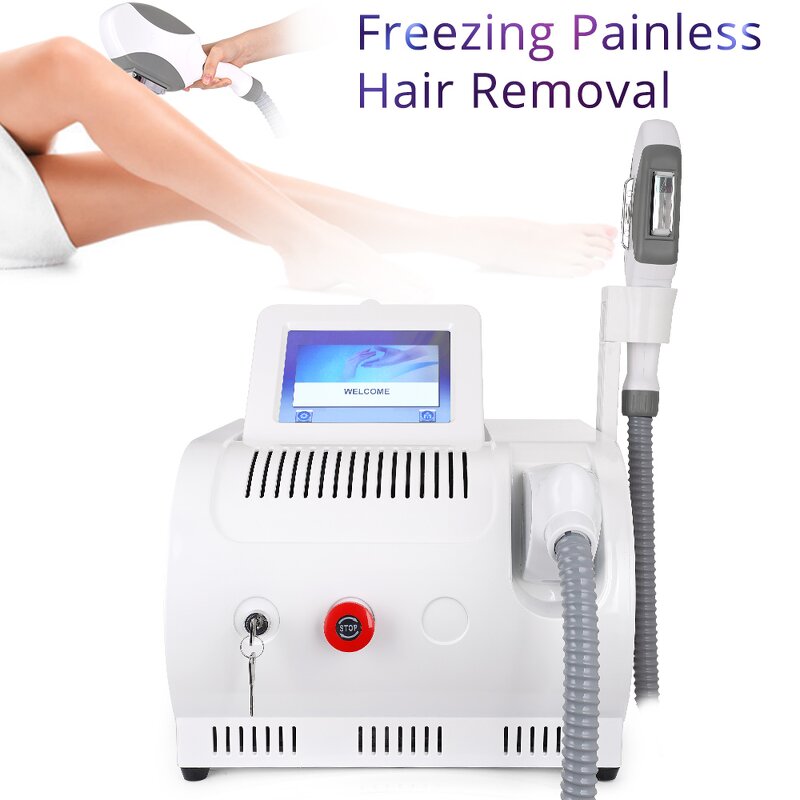 Portable Laser Beauty Machine - 500W LED Hair Removal Skin Rejuvenation Tattoo Tool