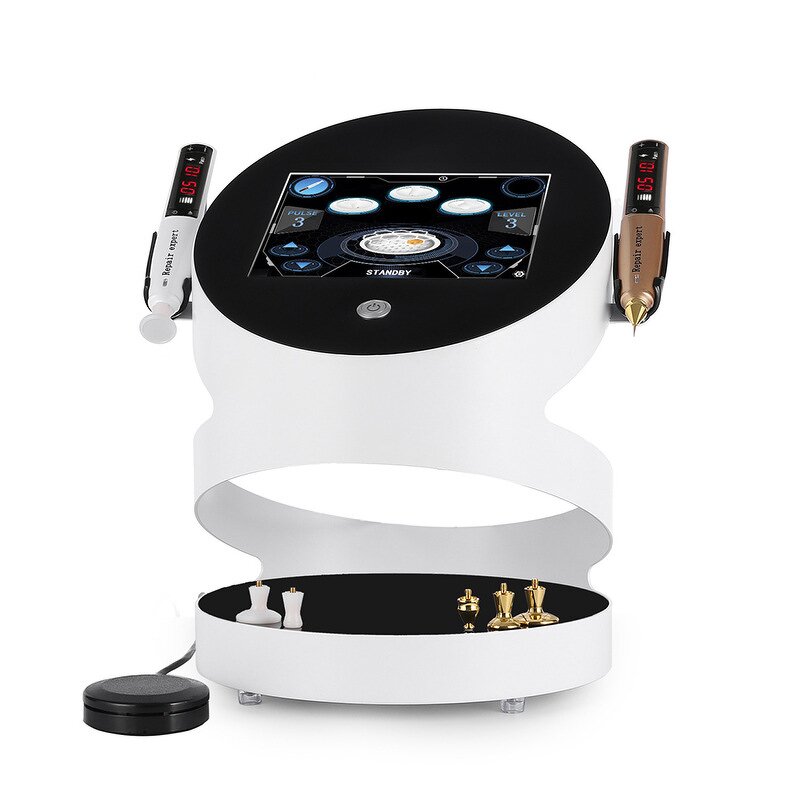 2 In 1 Cold Plasma Ozone Pen - Professional Gold Mole Spot Eyelid Lift Device