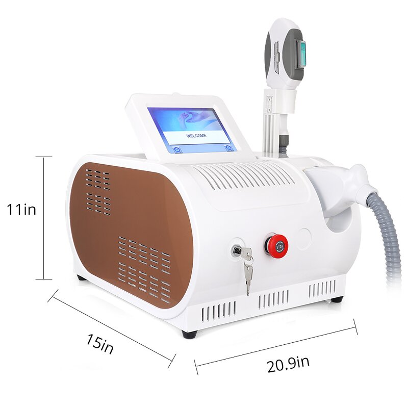 Portable Laser Beauty Machine - 500W LED Hair Removal Skin Rejuvenation Tattoo Tool