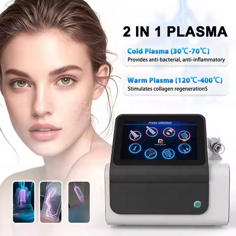 Desktop Plasma Treatment Machine - Factory Price Hot Cool Skin Tightening No Gas