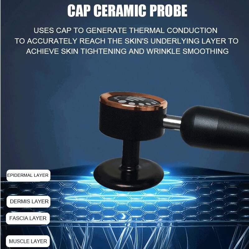 EMS Sculpting Machine - Multifunctional 448Khz RF Physiotherapy US Plug Slimming