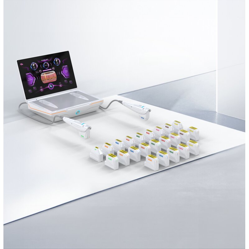 Professional Hiifu SMAS Machine - Face Body Anti Wrinkle RF Microneedling Device