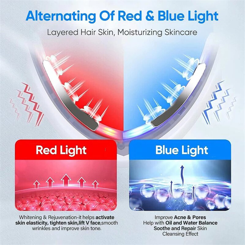 Portable Face Firming Device - ABS V-Lifting Chin Shaping 3 Modes 9 Gear Intensity