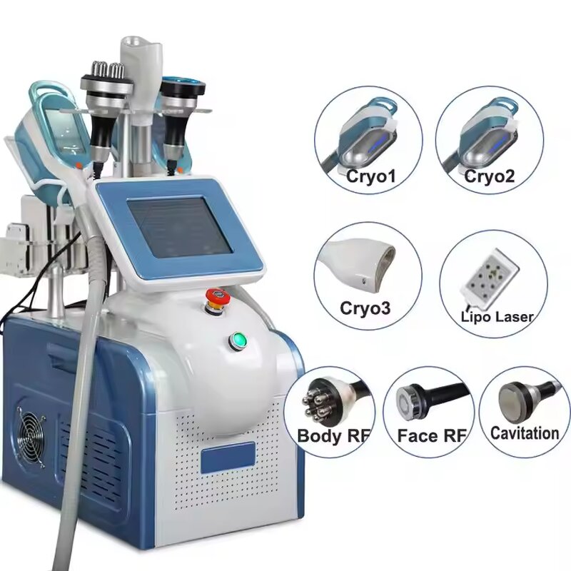 7 in 1 Body Sculpting Machine - RF Fat Freezing 360 Cryotherapy Vacuum Slimming