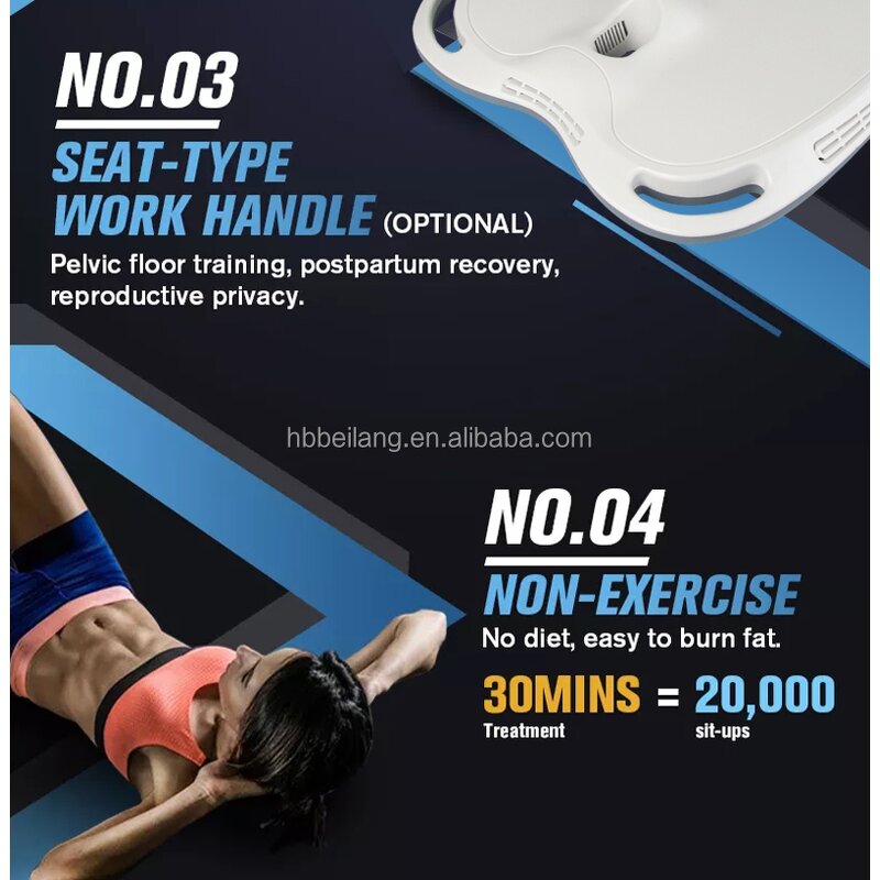 4handle RF Body Sculpting Device - Emszero Muscle Building Body Shaping Machine