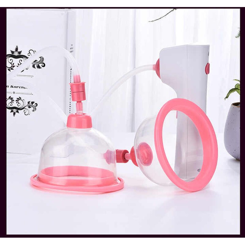 Electric Vacuum Cupping Device - Portable Home Use Breast Massage Enlargement Tool