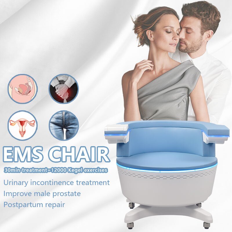 EMS Pelvic Floor Chair - Urinary Incontinence Therapy Salon Postpartum Repair Tool
