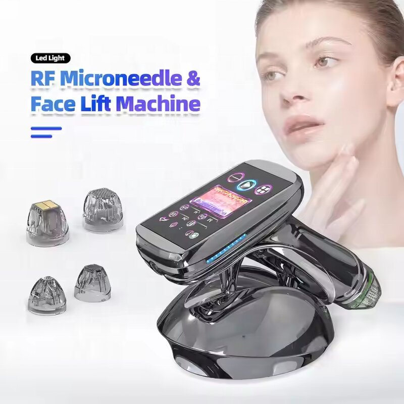 Mini RF Microneedling Machine - Handhold Desktop Acne Removal Wrinkle Reduction Tool