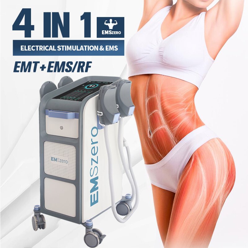 4handle RF Body Sculpting Device - Emszero Muscle Building Body Shaping Machine