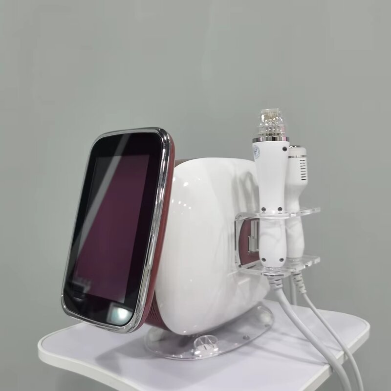 2 in 1 Gold RF Microcrystal Device - Microneedle Cold Cryo Hammer Microcrystalline Machine