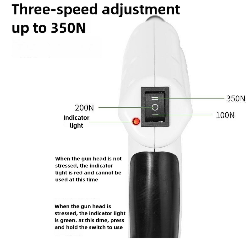 Electric spinal massage gun - 350N 3-speed adjustable spinal correction therapy device