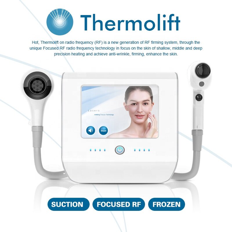 2 Handhold RF Thermolift Machine - Face Lift Anti-wrinkle V Skin Tightening Tool