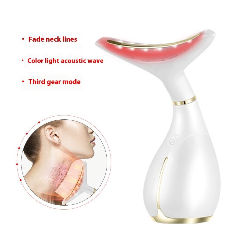 Portable Iontophoresis Instrument - ABS Neck V Face Lifting Acne Treatment Home Use