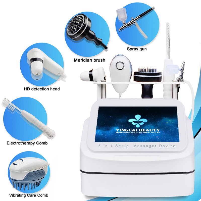 Scalp Care Instrument - Hair Follicle and Skin Analyzer Detector