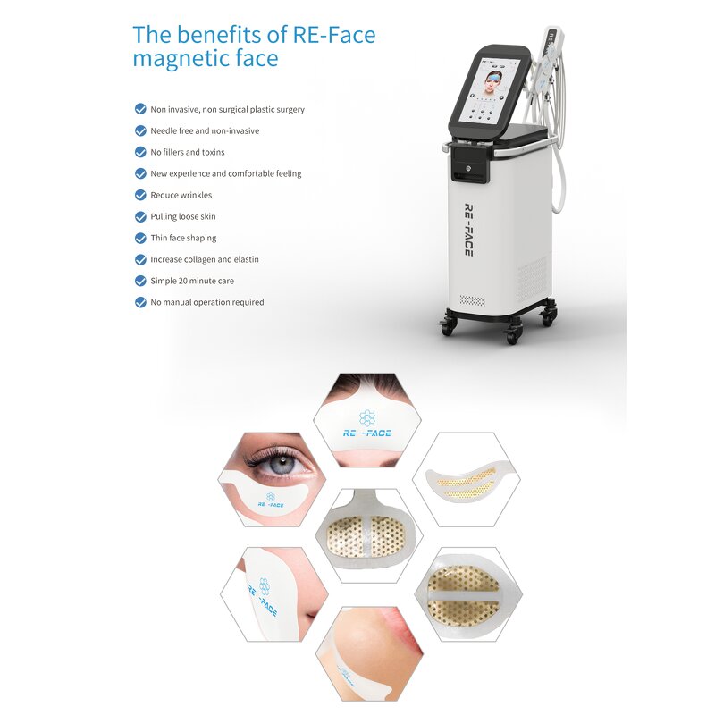 Emsings Pe Stimulation Machine - Jawline Sculpting Face Lift Tone Muscle EU/UK Plugs