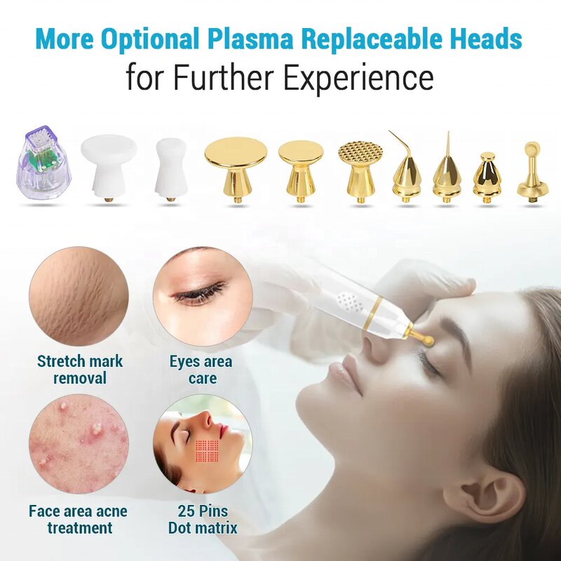 Cold Warm Plasma Machine - Dermal Remodeling Acne Scar Treatment Skin Rejuvenation