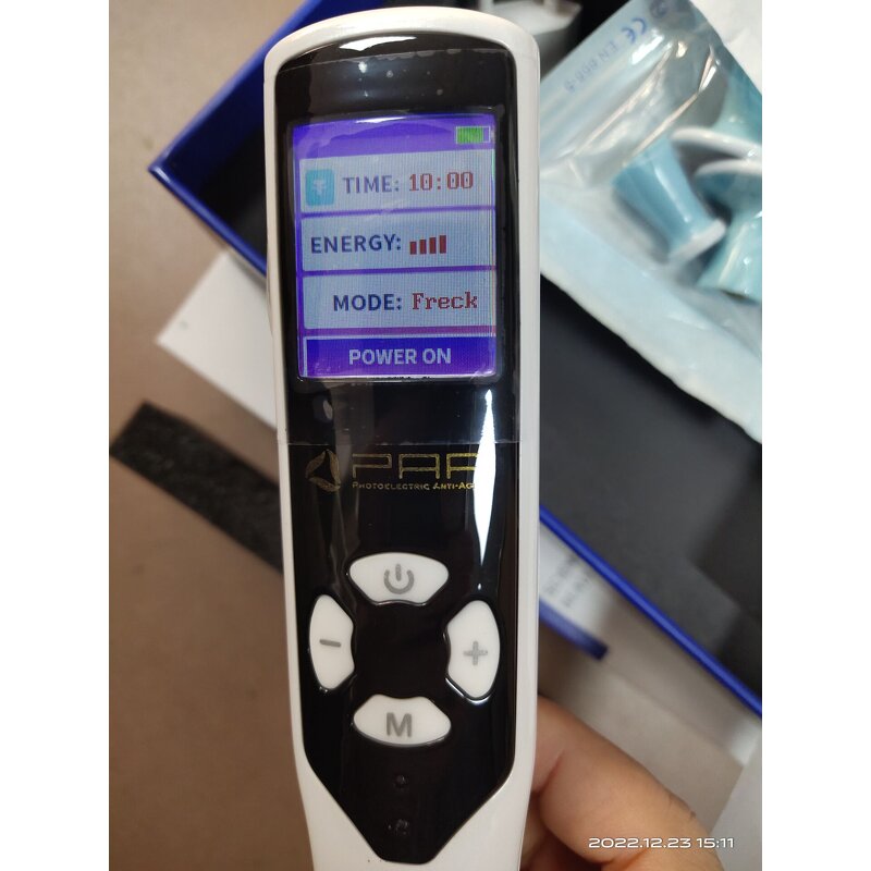 2in1 Wireless Plasma Pen - Cold Ozone Fibroblast Eyelid Wrinkle Spot Mole UK/EU