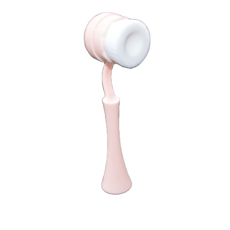 Concave Design Facial Brush - Cruelty-free Soft Nylon Hair Pore Cleansing Tool