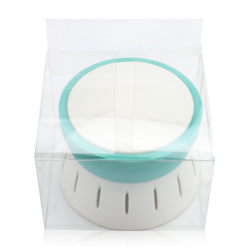 Round Baby Shower Brush - Big Soft Synthetic Hair Harmless Bath Cleansing Tool