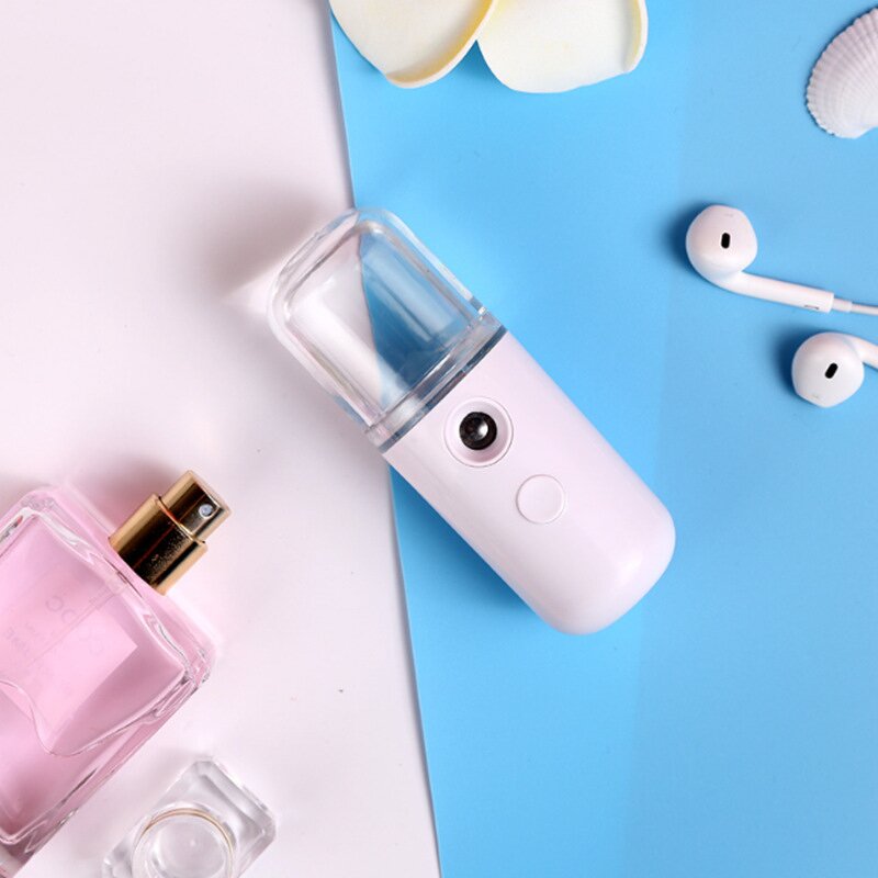 Mini Face Mist Spray - Portable USB Rechargeable Skin Moisturizing Tool