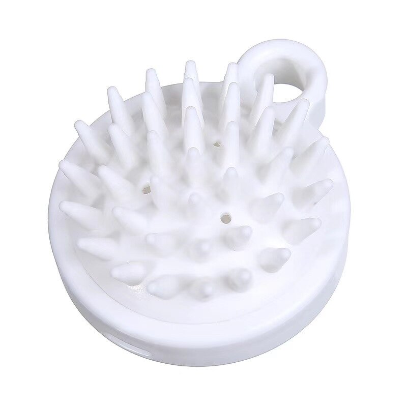 Scalp Massage Cushion Comb - Low MOQ Scrubbing Shampoo Hair Washing Brush