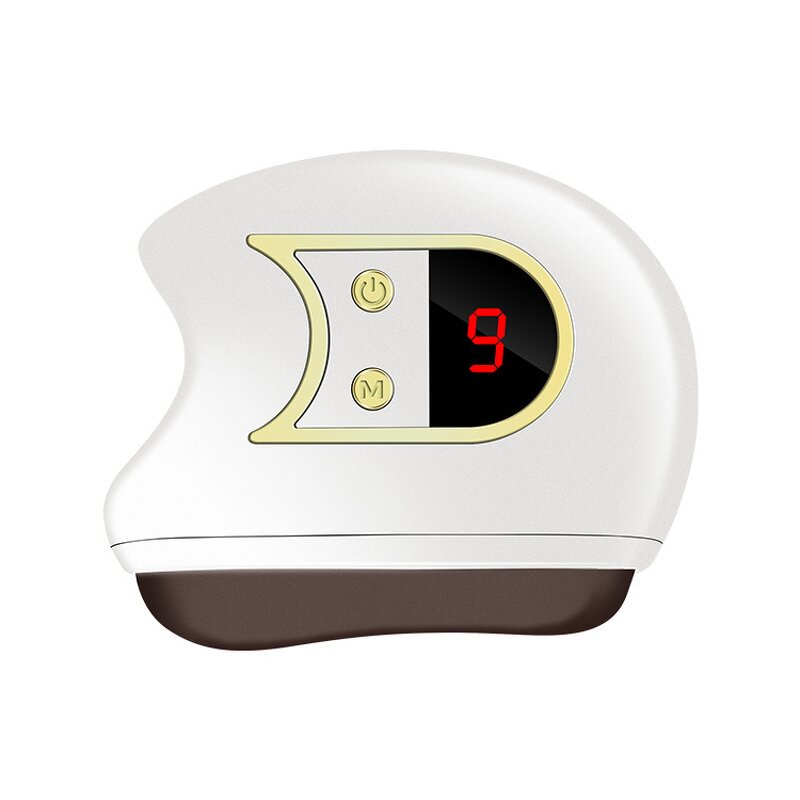 Custom Heated Gua Sha Tool - 9 Levels Bian Stone Face Scraping Neck Massager