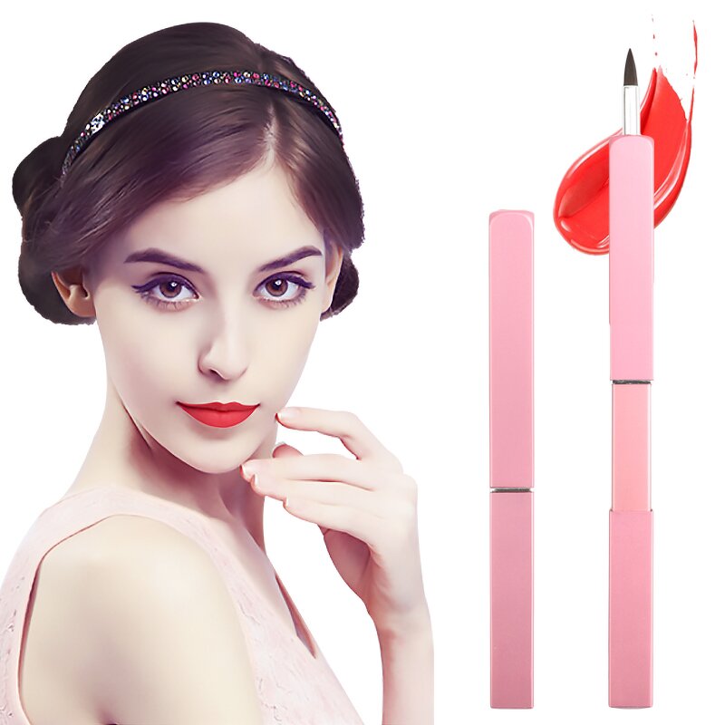 Retractable Lip Brush - Exquisite Professional Lipstick Gloss Makeup Tool