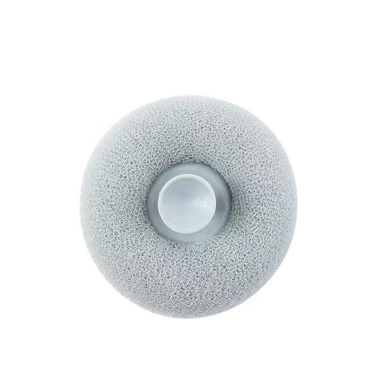 Exfoliating Mesh Ball - Easy-storage Bath Sponge Shower Brush with Suction Cup