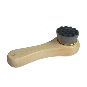 Facial Cleansing Brush - RUIXINLI Super Soft Bristle Wood Handle Mild Tool