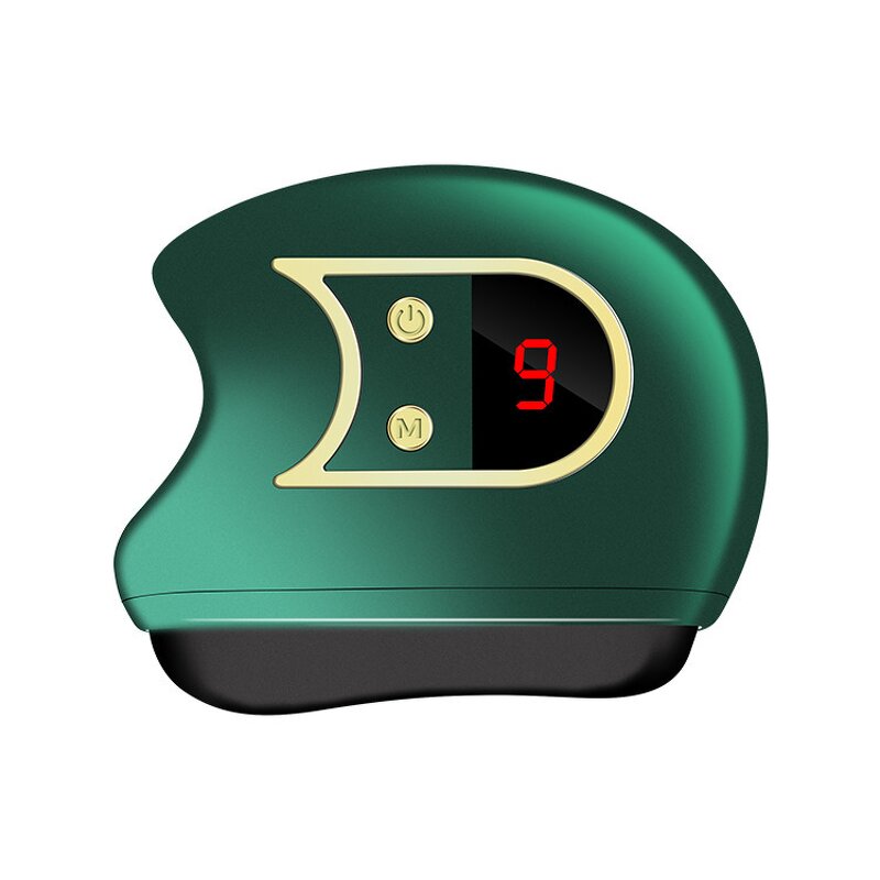 Heated Bian Stone Gua Sha - 9 Levels Heating Face Scraping Neck Massage Tool