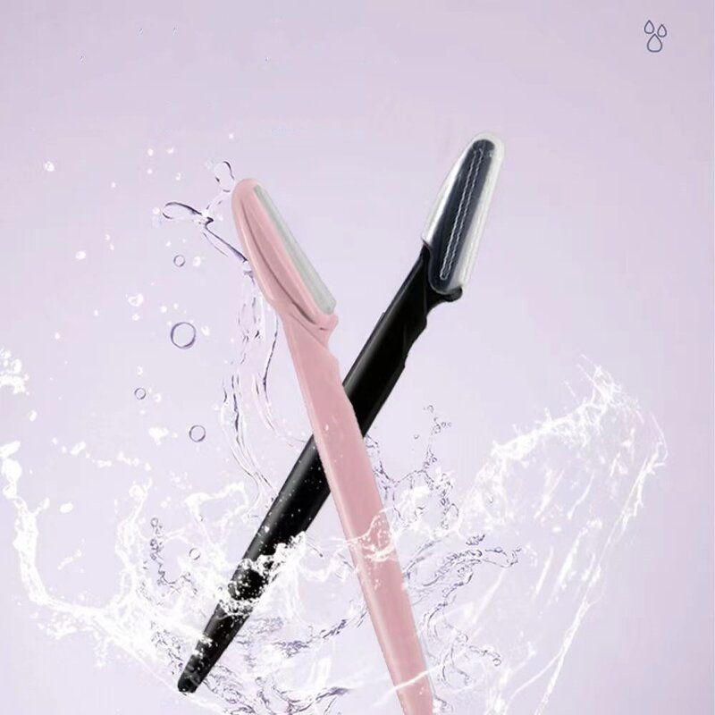 Stainless Steel Eyebrow Trimmer - Custom Colors Women Face Hair Remover Blade