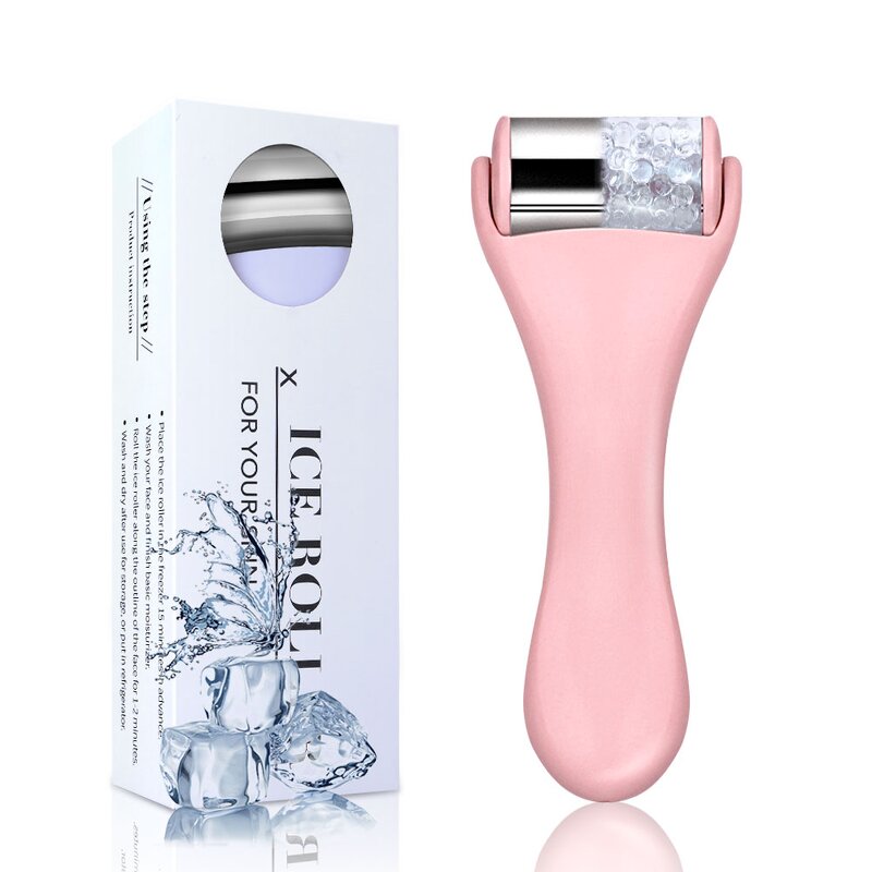 Facial Ice Roller - Face Eye Puffiness Relief Skin Care Massager Tool