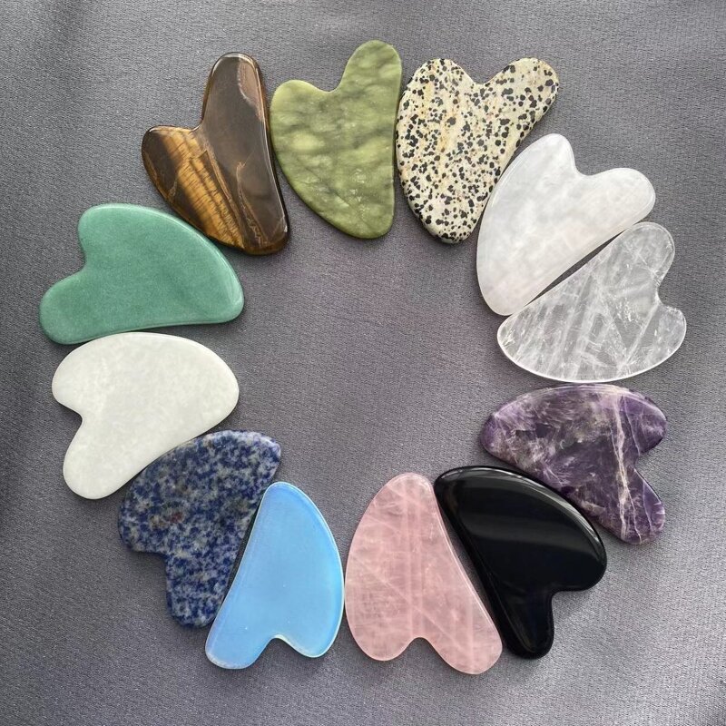 Jade Roller Gua Sha Set - Wholesale Professional Multi-Functional Skin Care Tool